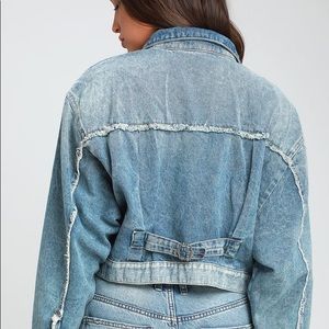 New condition Bedford denim Jacket.